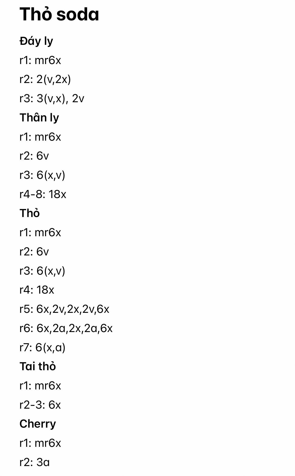 Chart móc thỏ soda