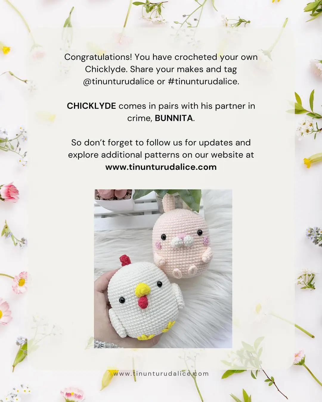 chicklyde free crochet pattern