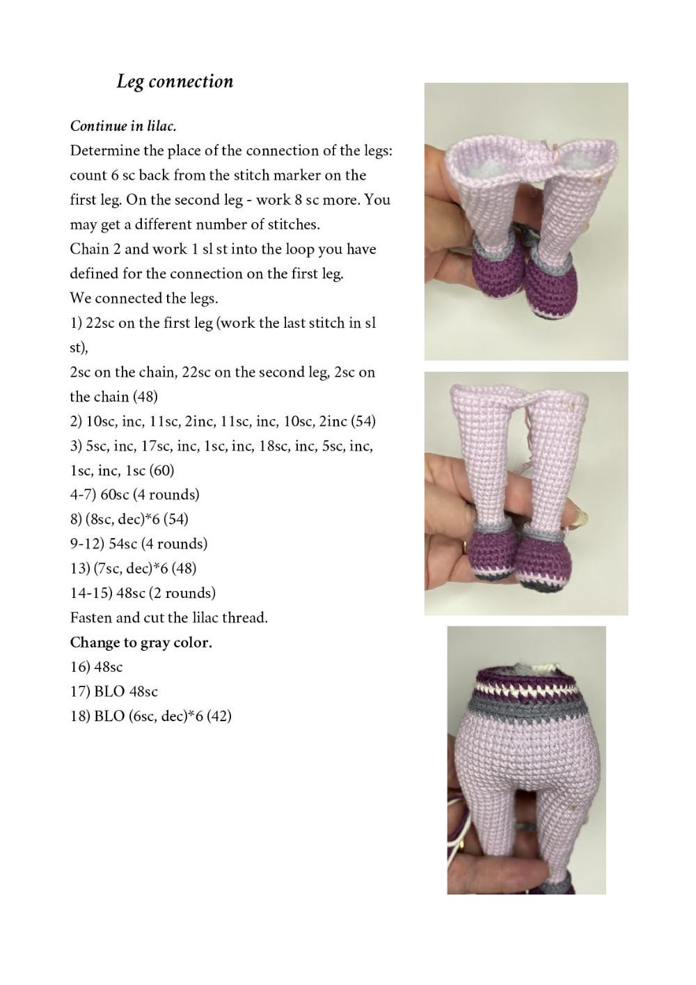 Crochet pattern Emilia the doll Crochet