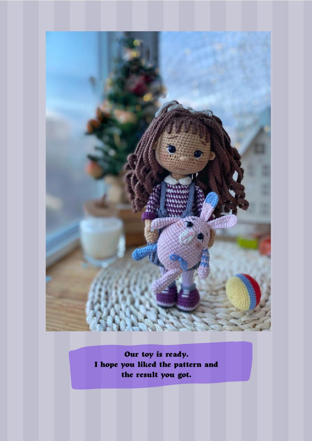 Crochet pattern Emilia the doll Crochet