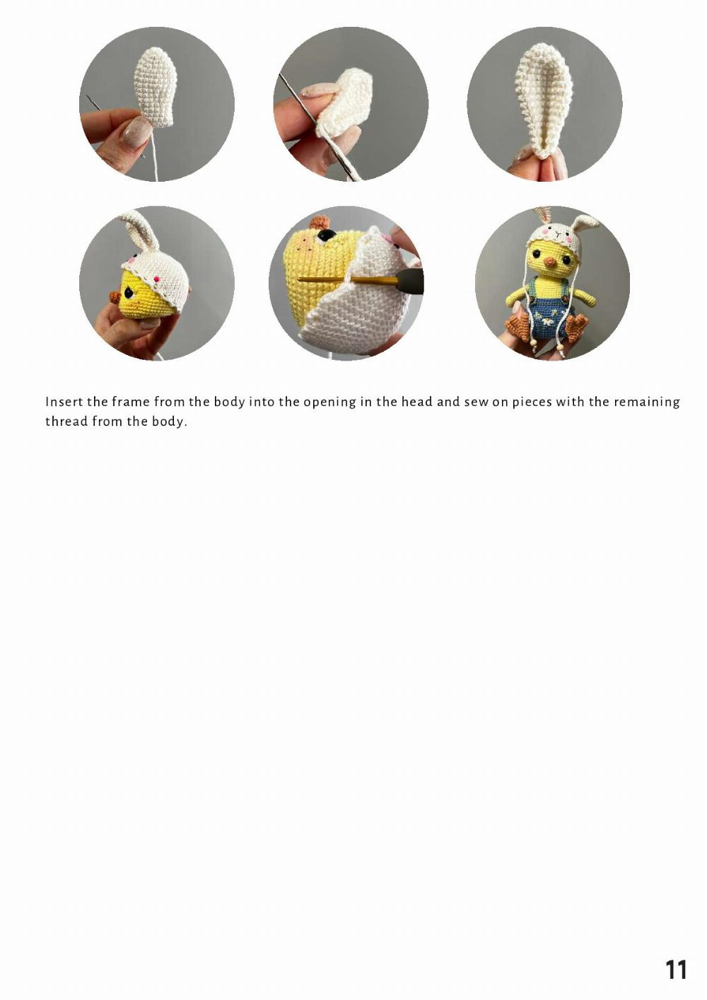 CROCHET PATTERN "LITTLE CHICKEN"