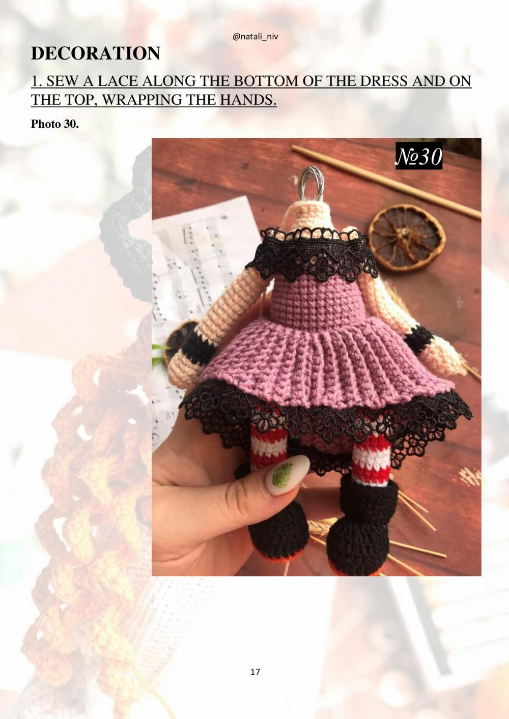 CROCHET PATTERN LITTLE WITCH LILITH AND HER BLACK CAT