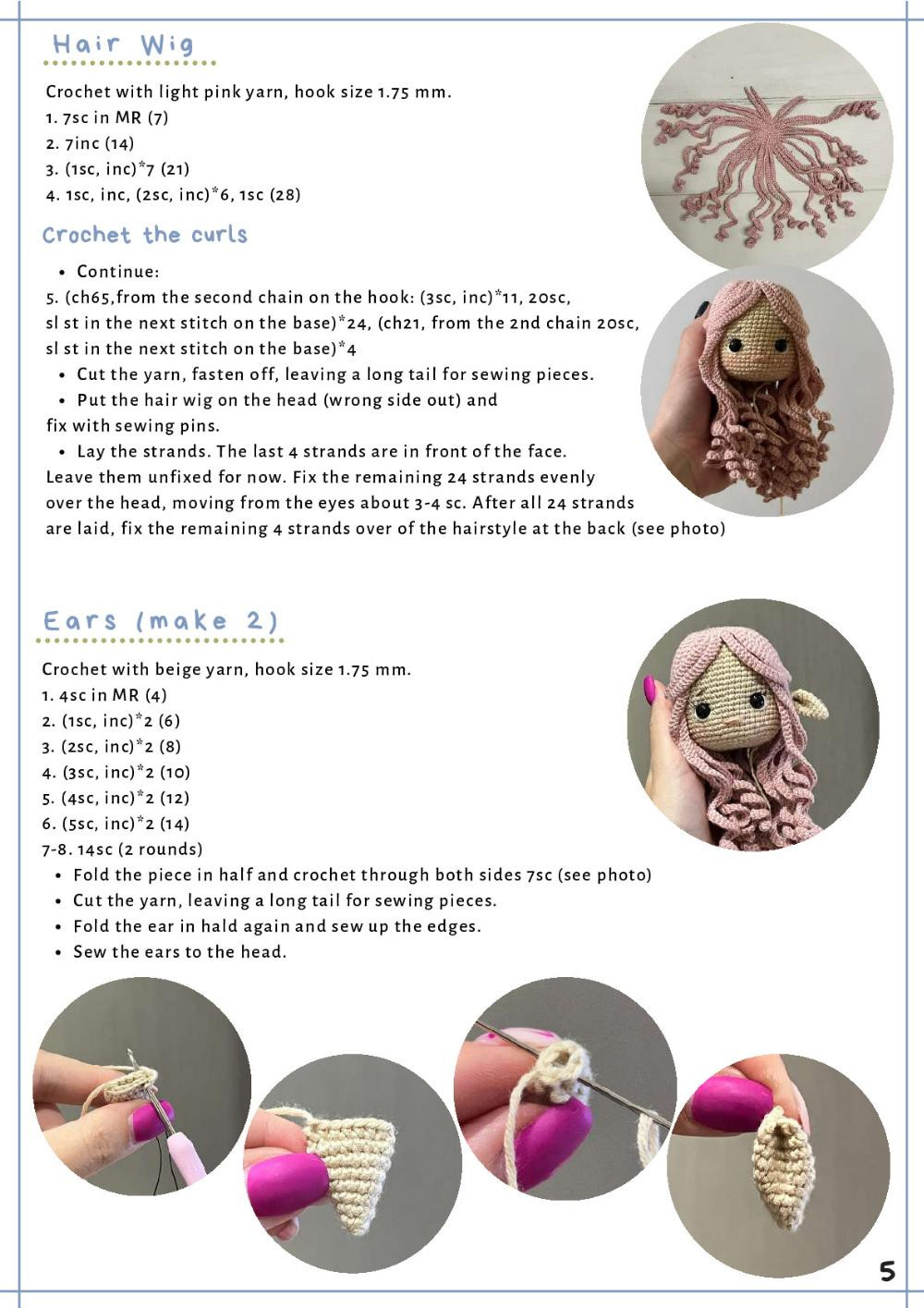 CROCHET PATTERN "ROSIE"