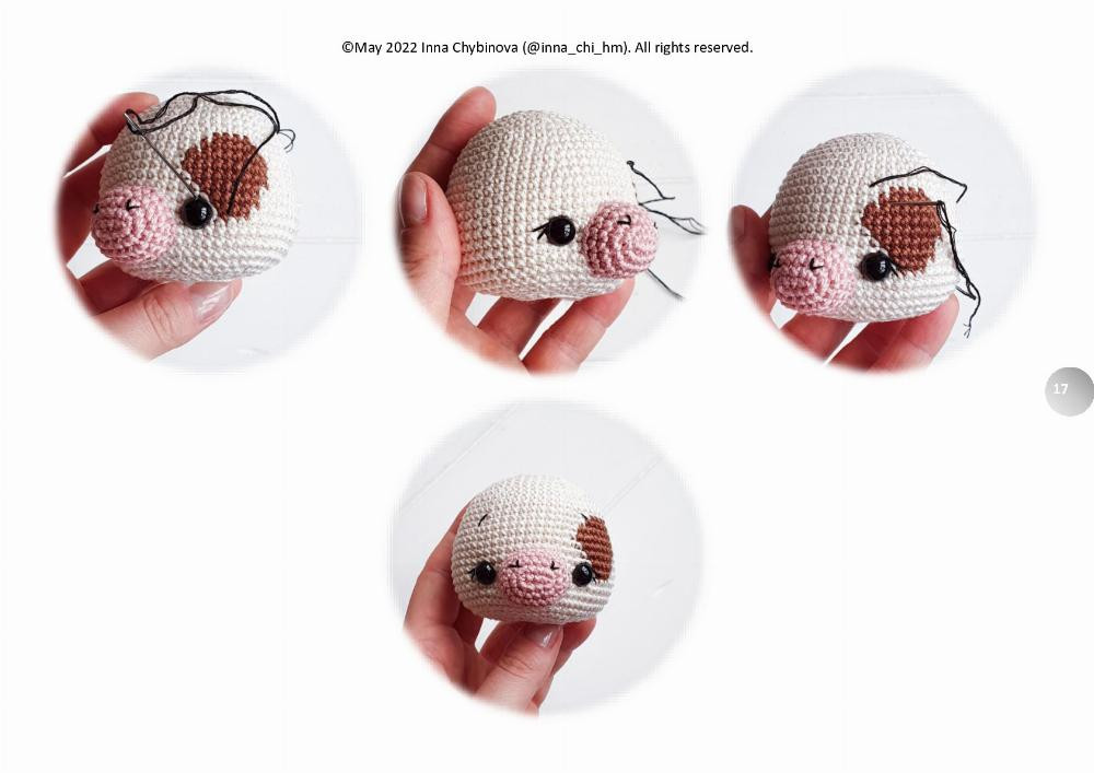 Crochet pattern “Rosie the Cow”