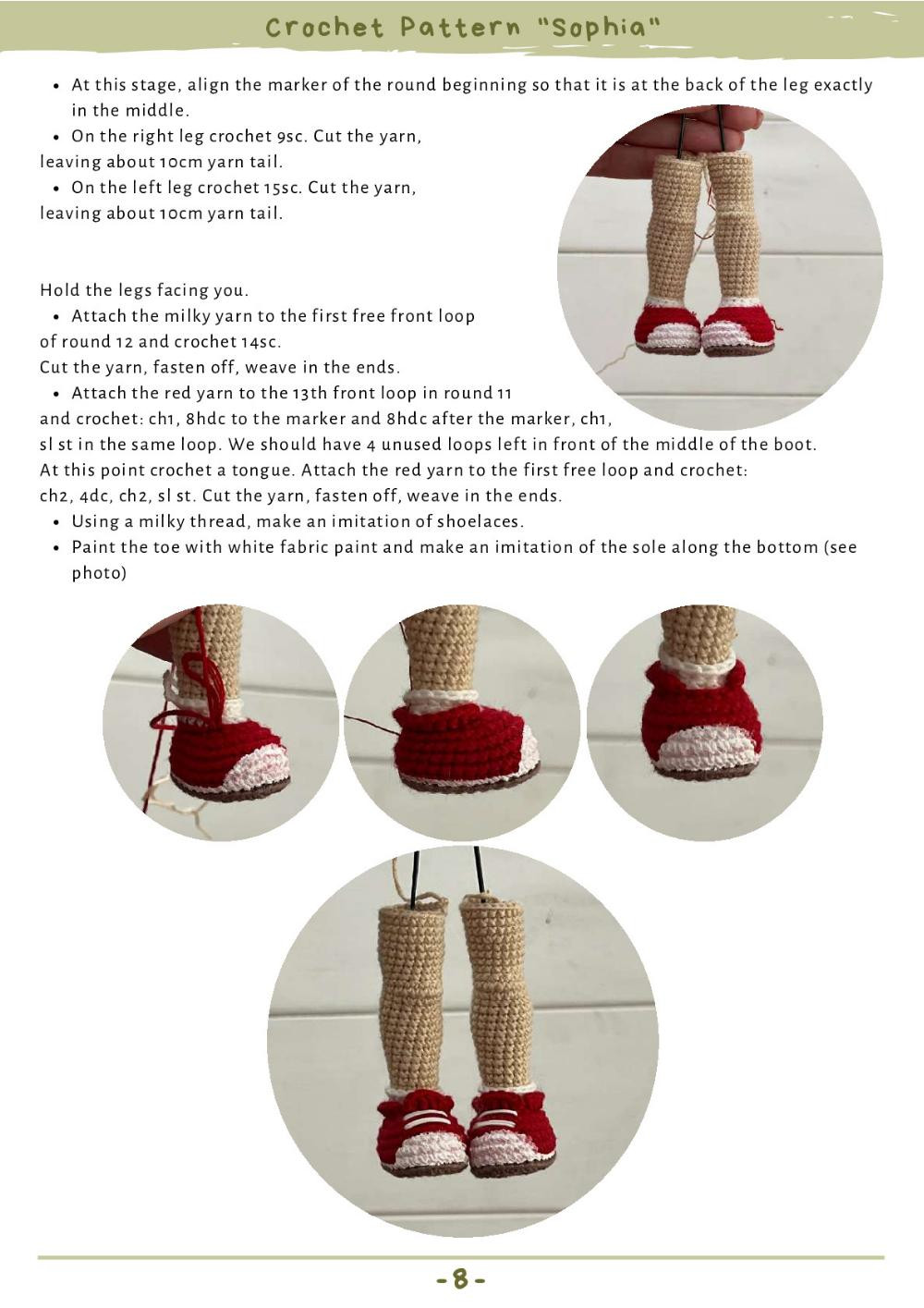 CROCHET PATTERN "SOPHIA"