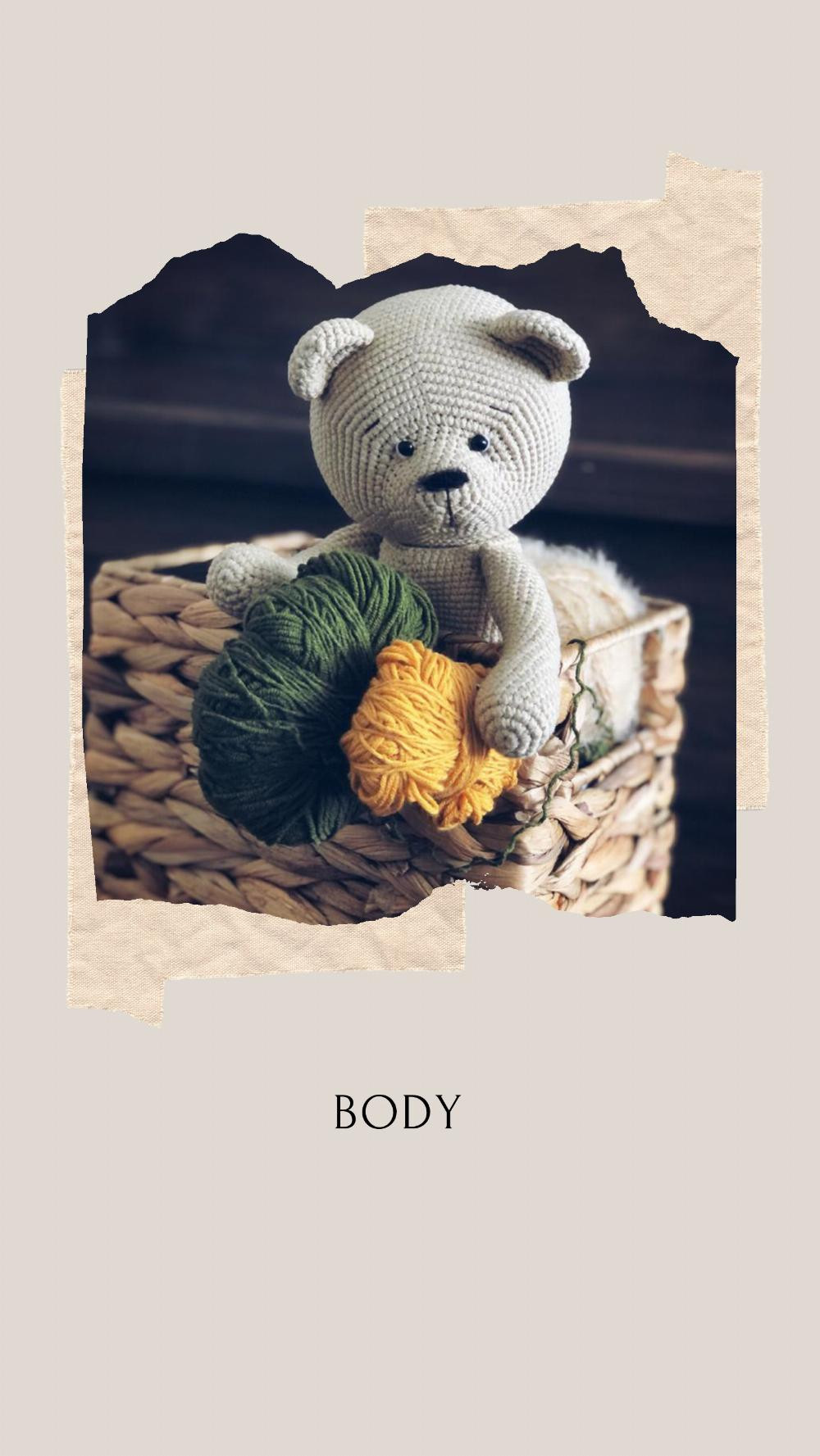 crochet pattern teddy bear