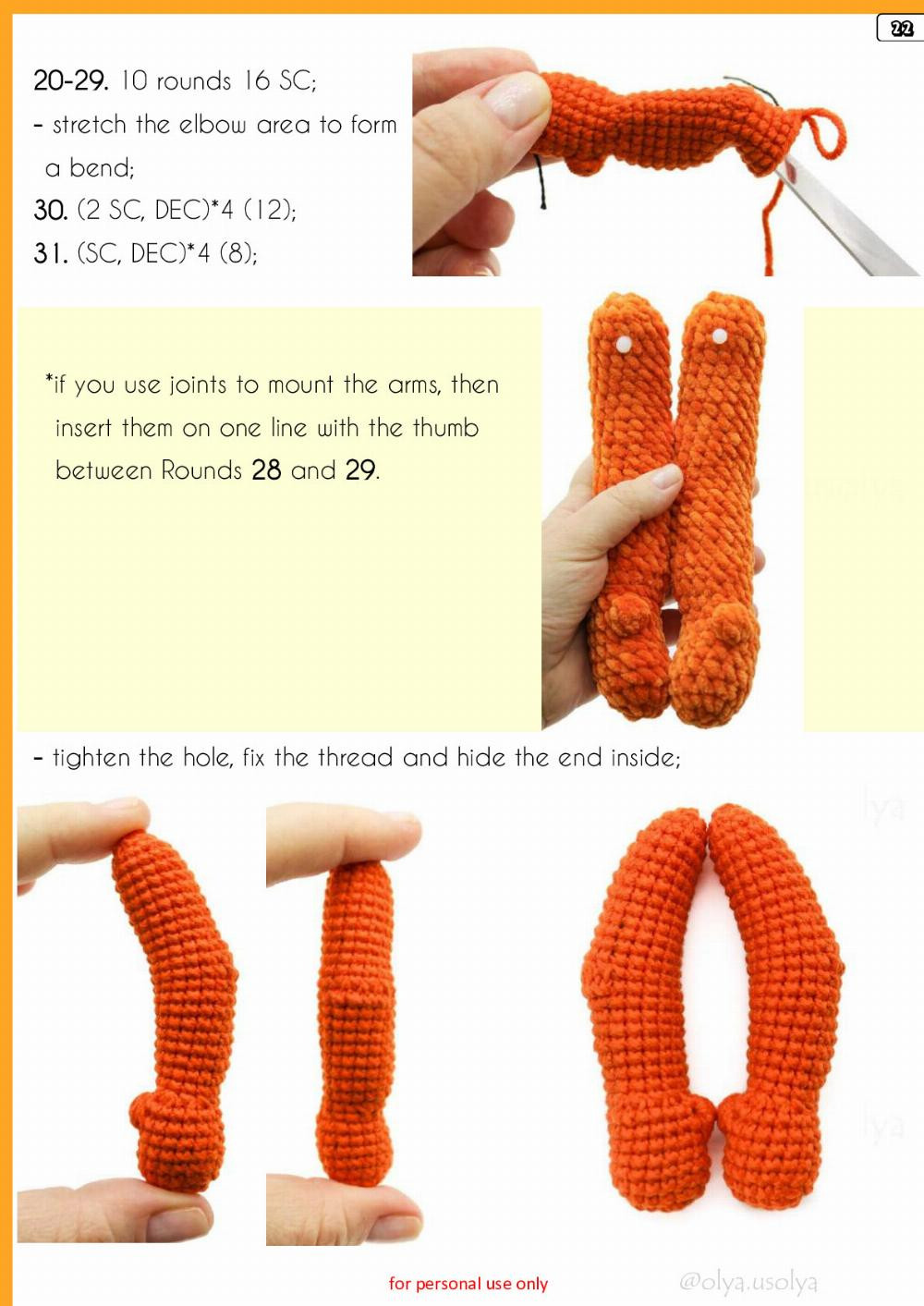 Crochet Pattern Tigger