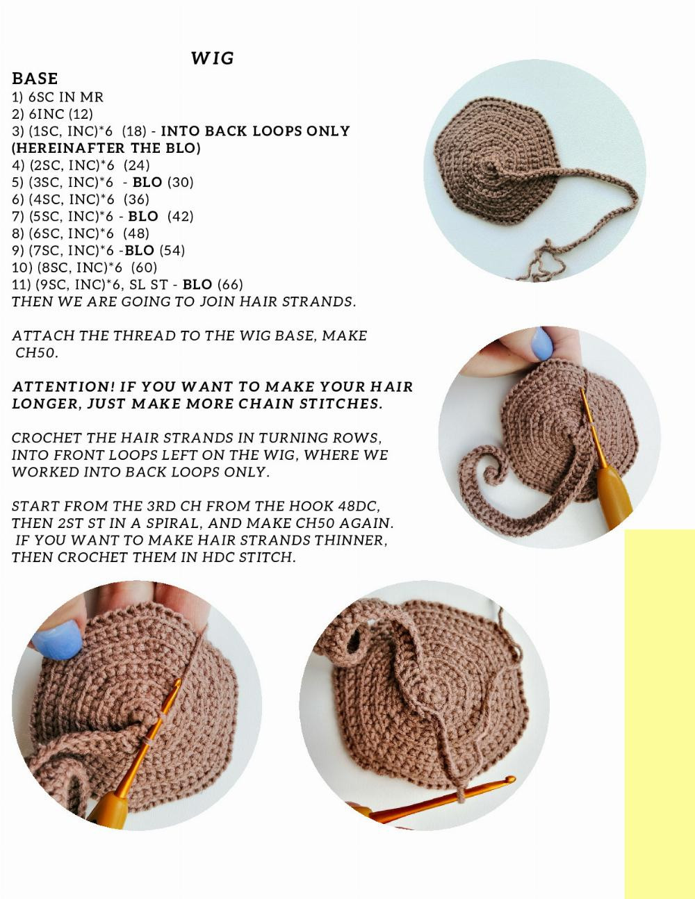 crochet pattern vera the doll