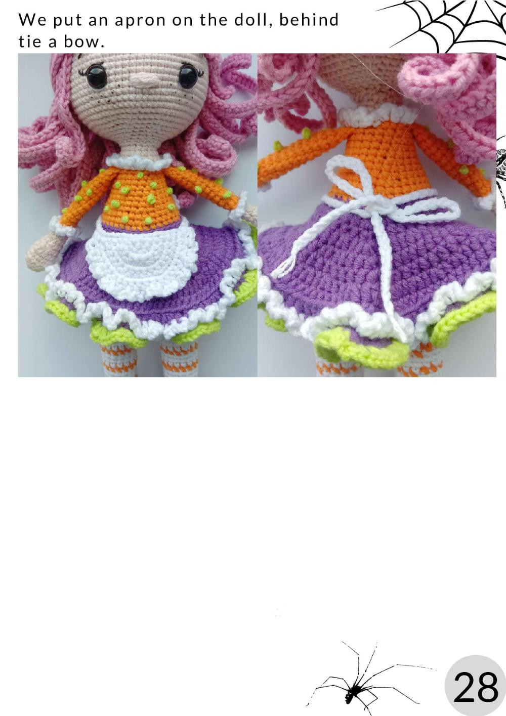 crochet pattern Witch Girl