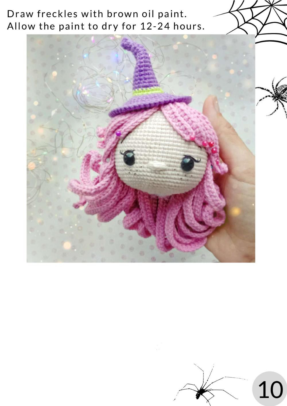 crochet pattern Witch Girl