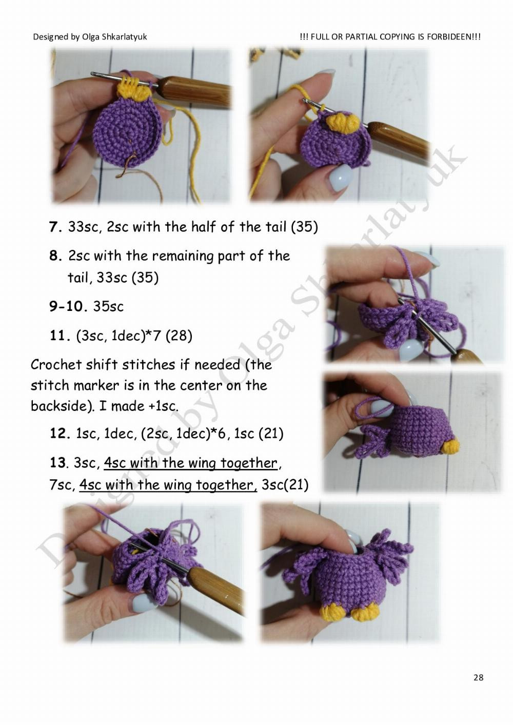 Crochet toy pattern «Scarecrow»