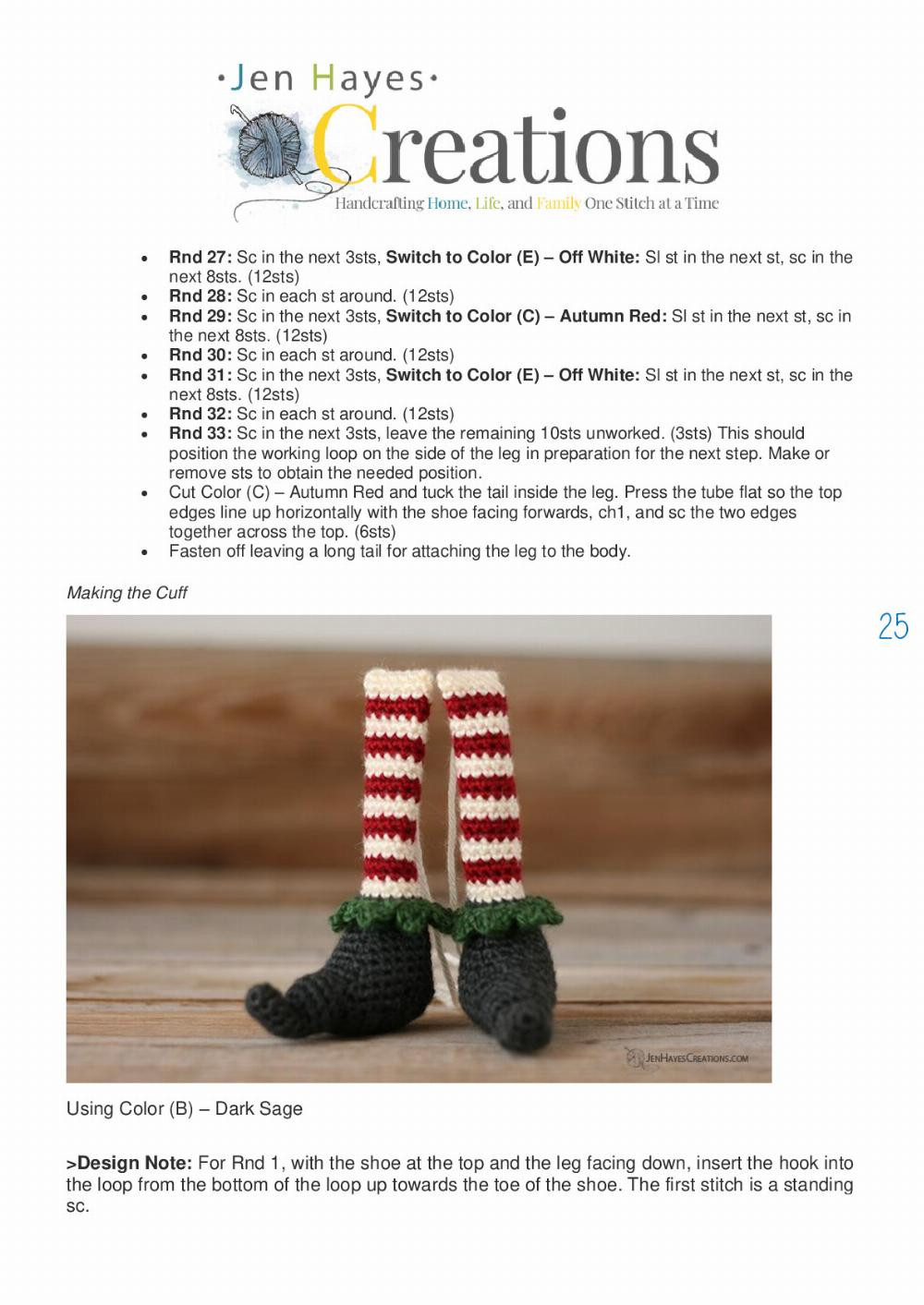 DECEMBER 9, 2020 CROCHET CHRISTMAS ELF GNOME