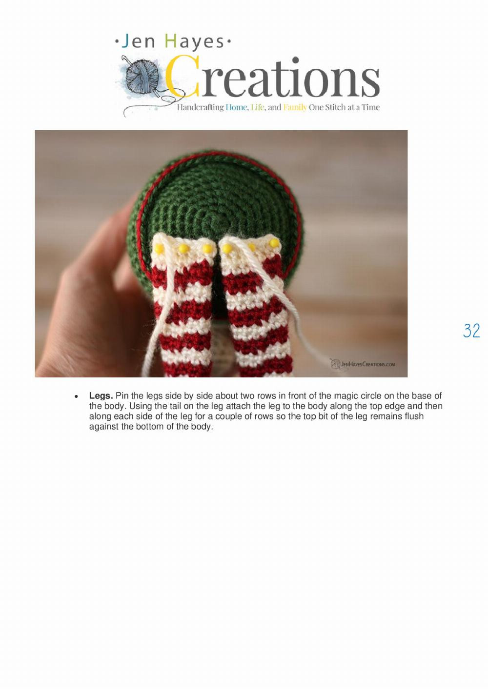 DECEMBER 9, 2020 CROCHET CHRISTMAS ELF GNOME