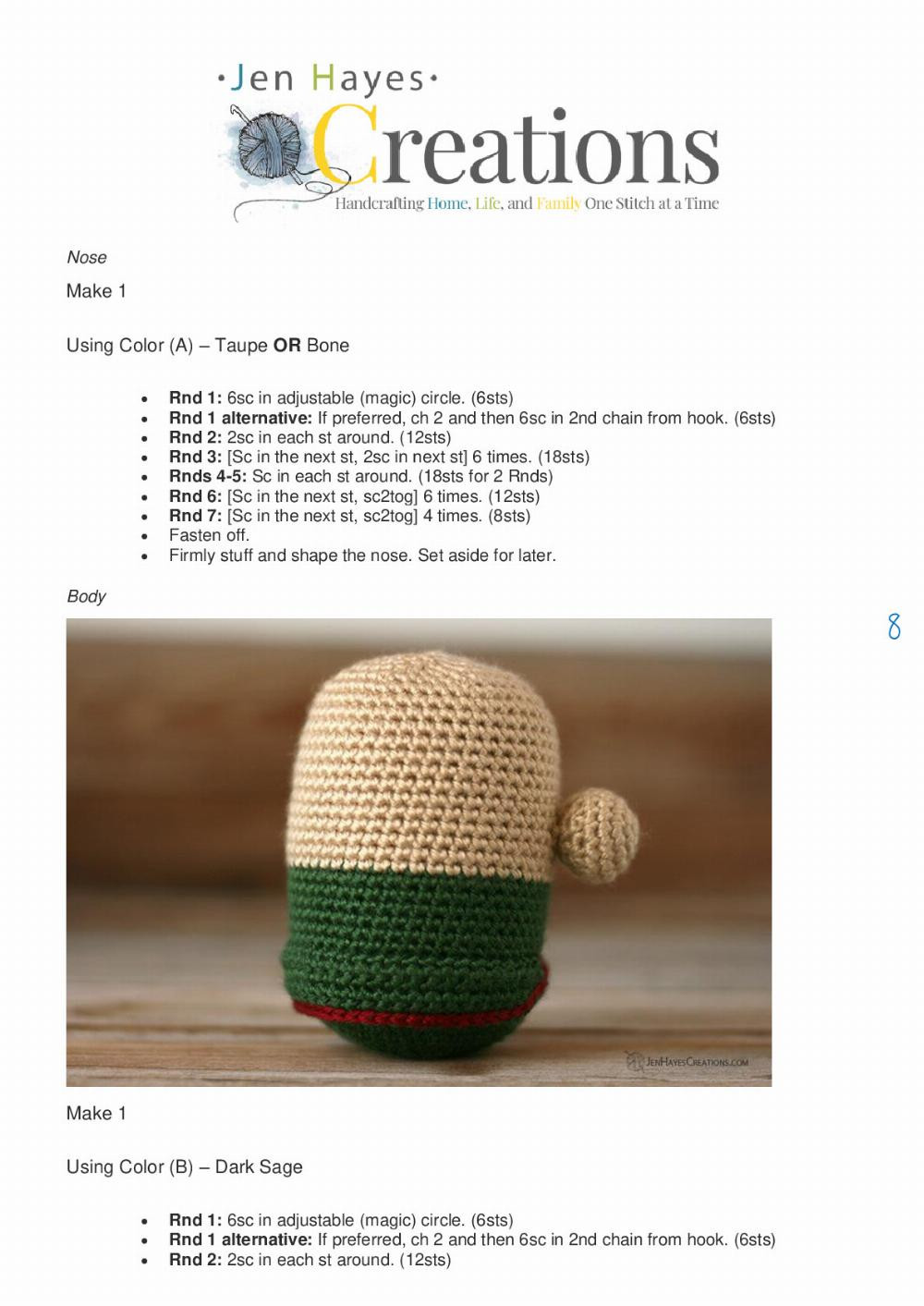 DECEMBER 9, 2020 CROCHET CHRISTMAS ELF GNOME