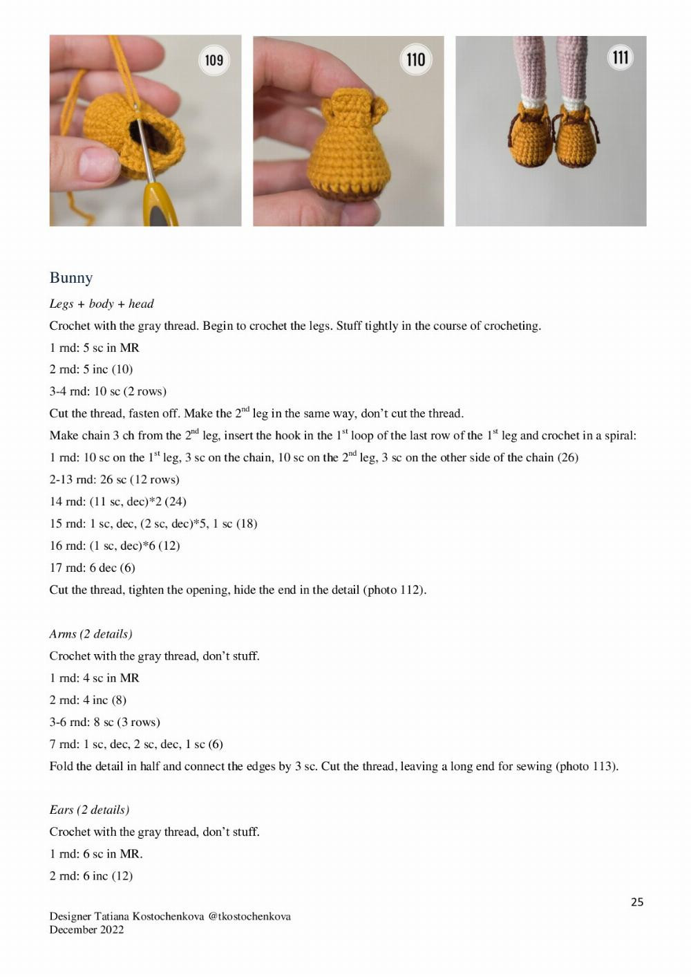 doll kelly crochet pattern