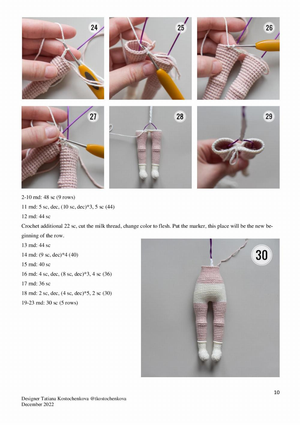 doll kelly crochet pattern