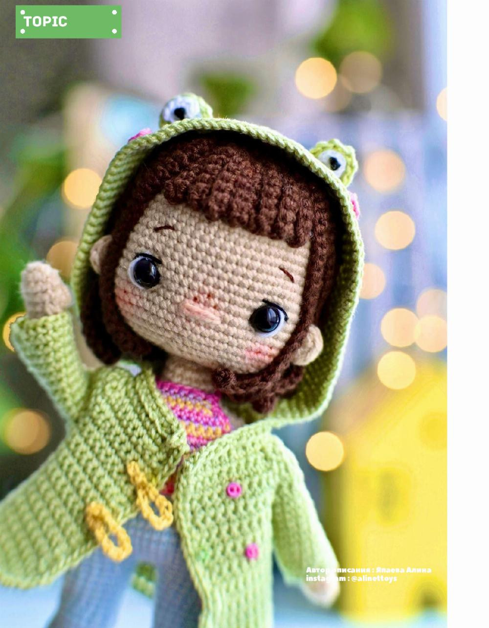 doll sarah crochet patern