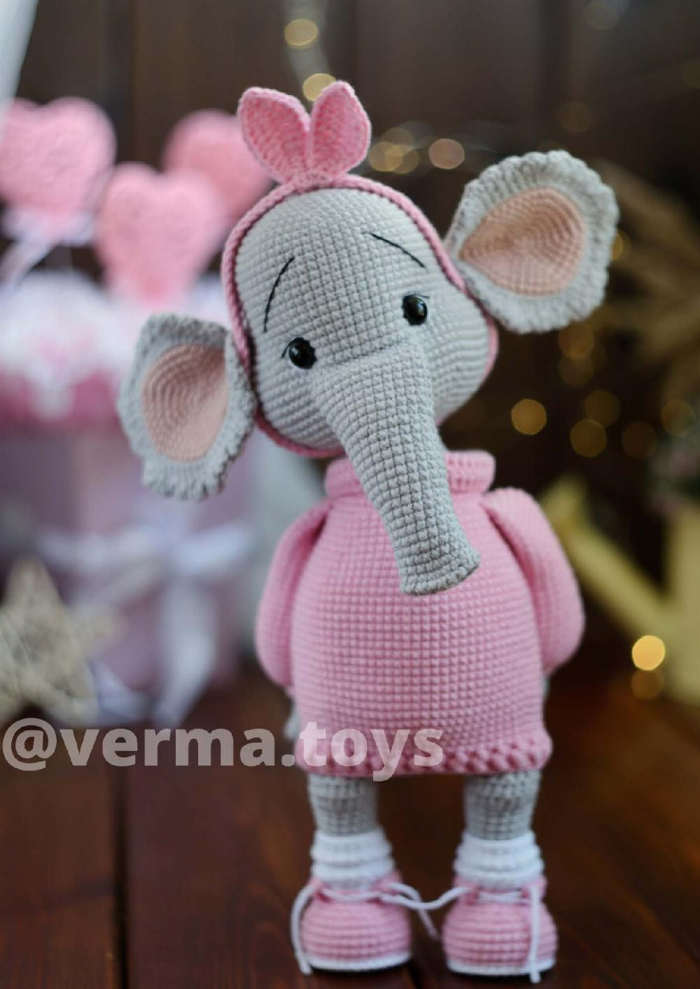 elephant emmy crochet pattern