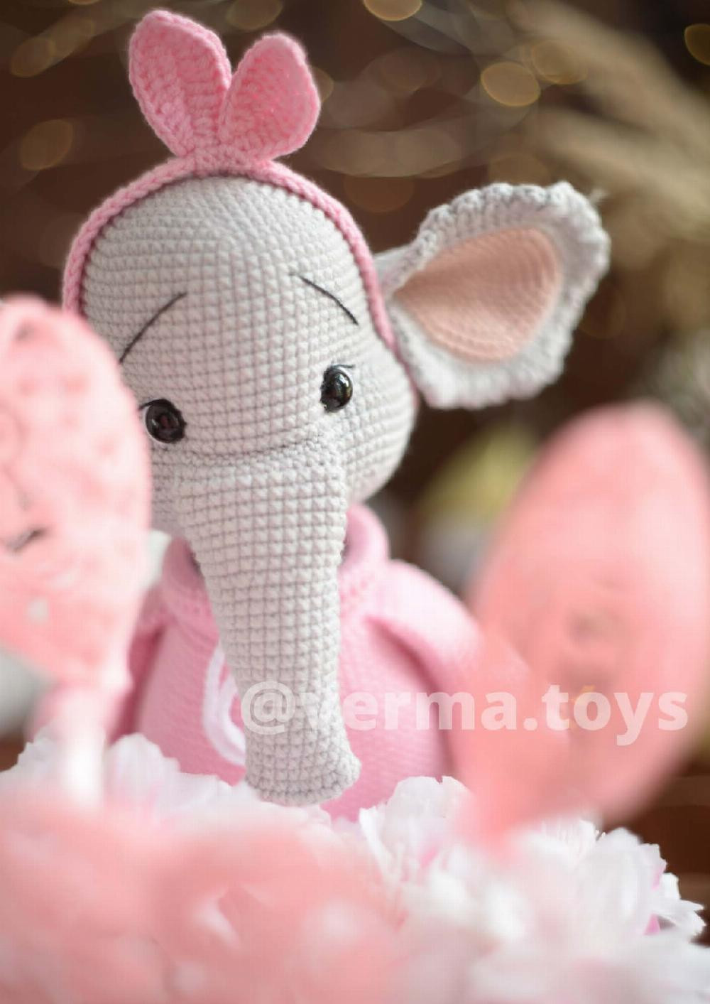 elephant emmy crochet pattern