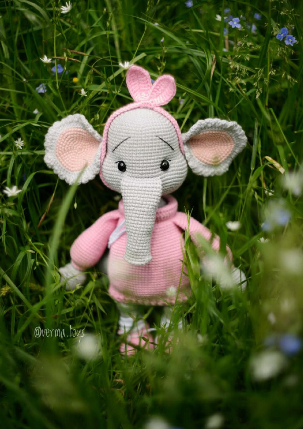 elephant emmy crochet pattern