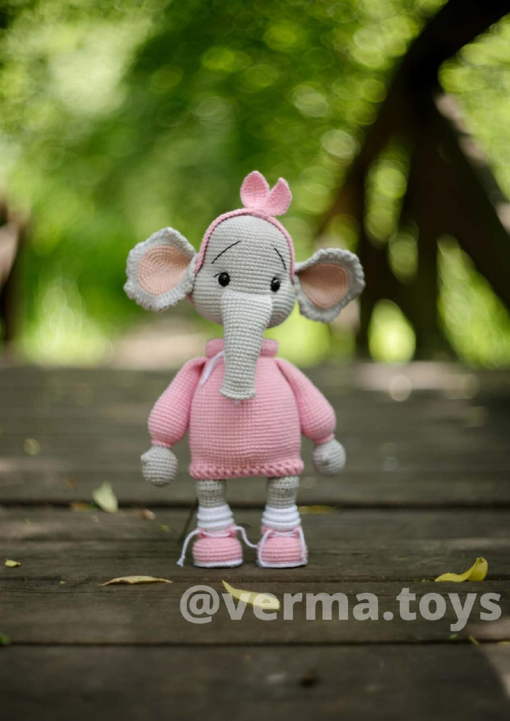 elephant emmy crochet pattern