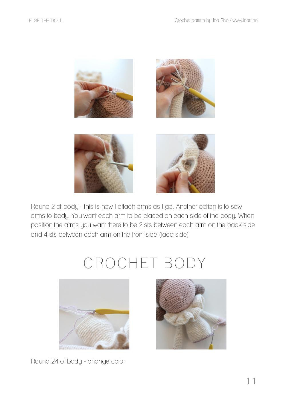 ELSE THE DOLL Crochet pattern