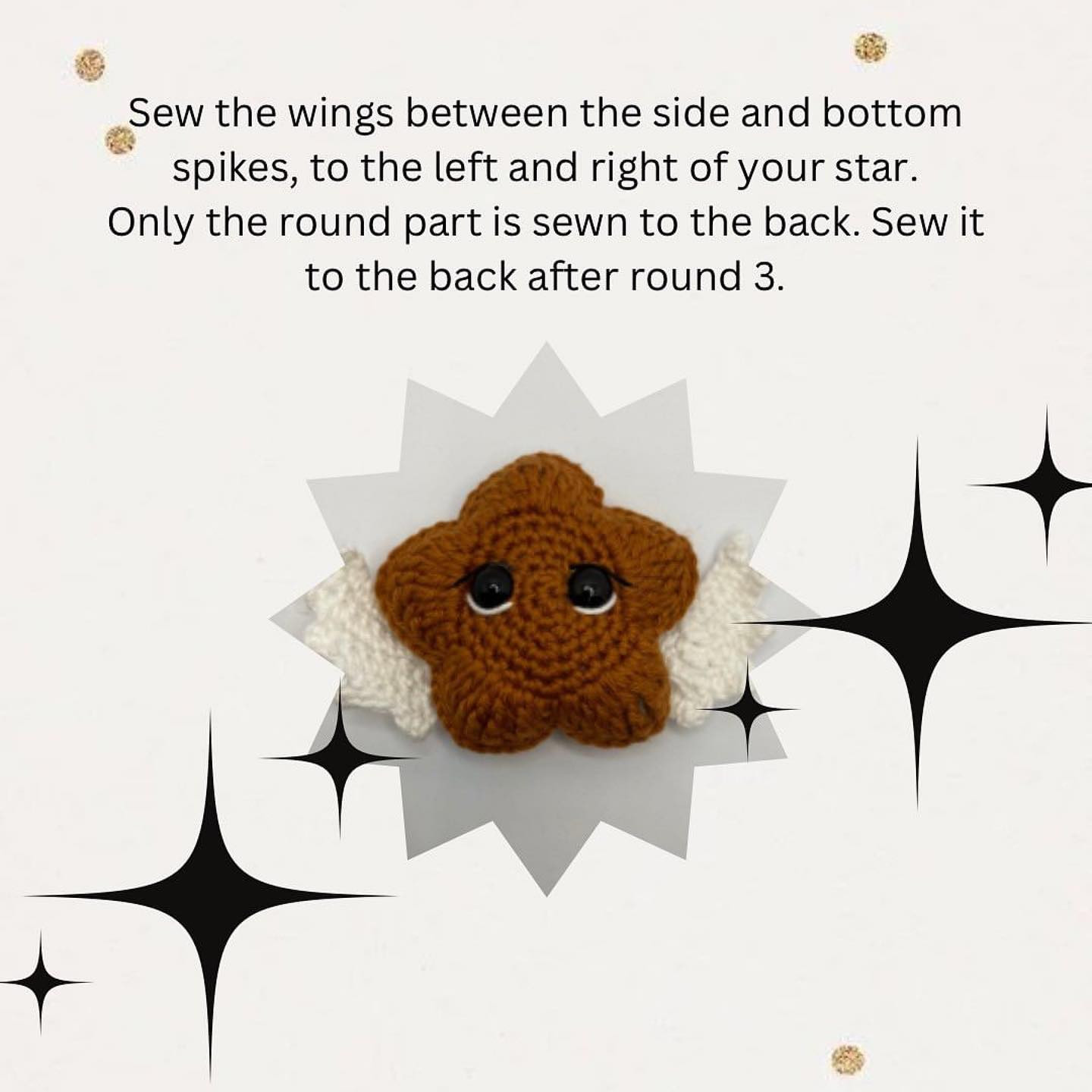 flying star willow crochet pattern