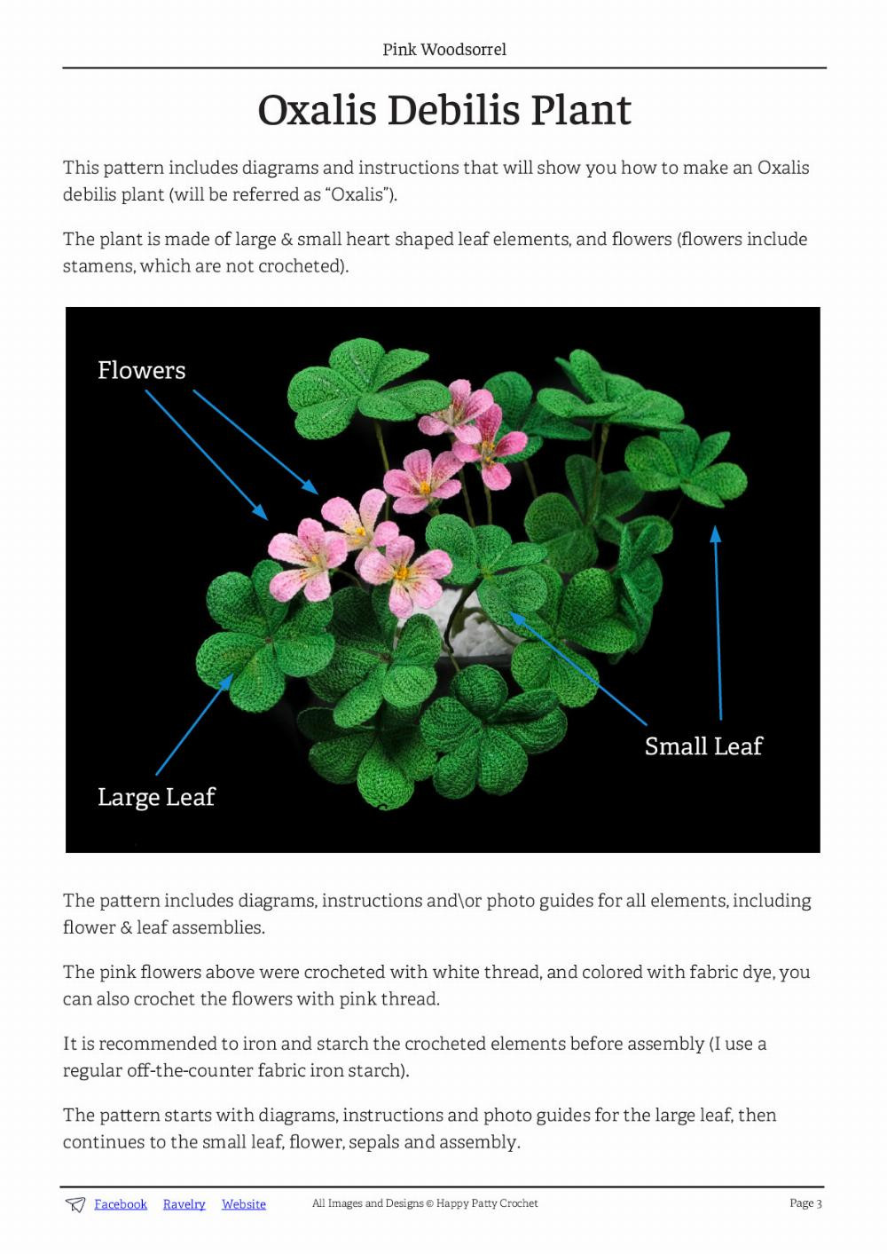 four-leaf clover crochet pattern