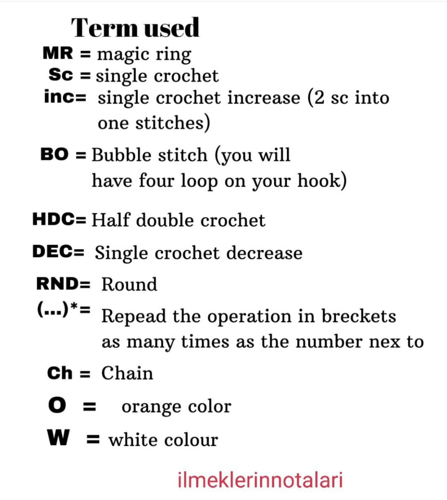 Fox Keychain Free pattern part 1