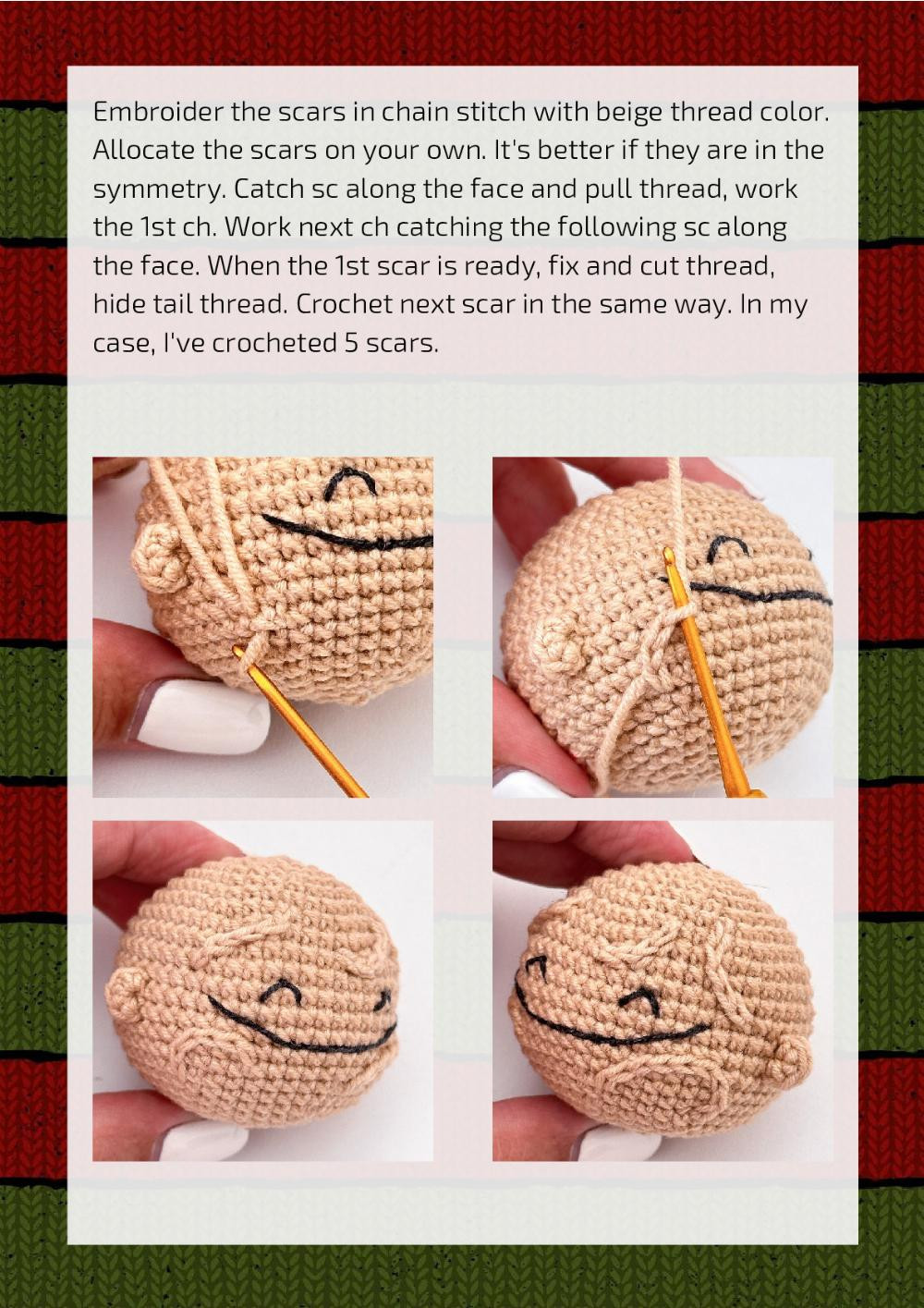 FREDDY Crochet toy pattern