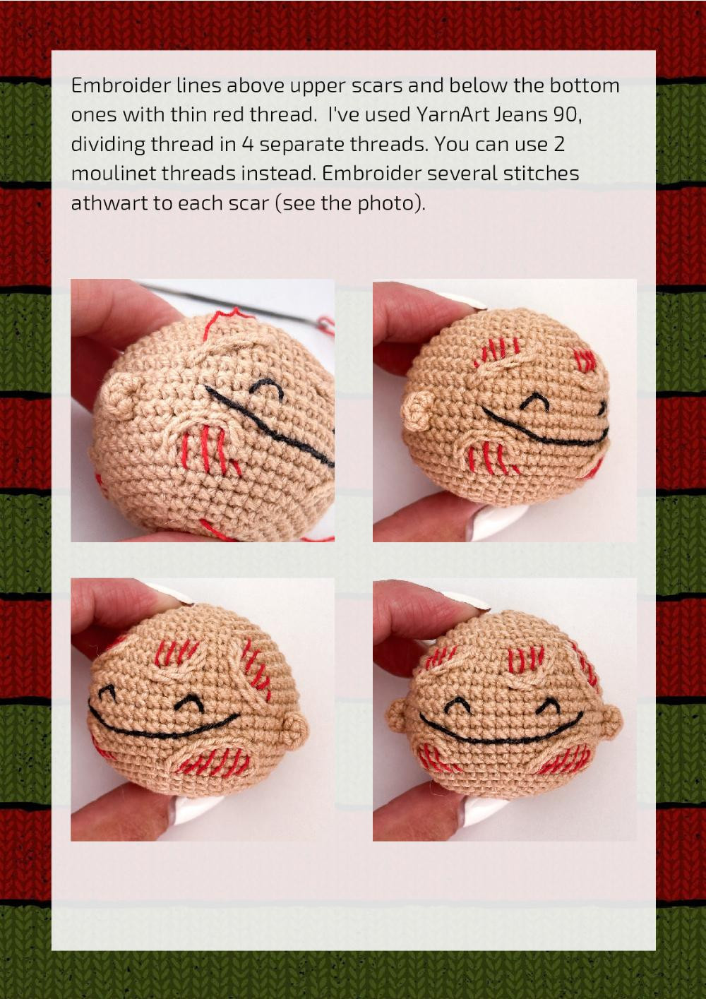 FREDDY Crochet toy pattern