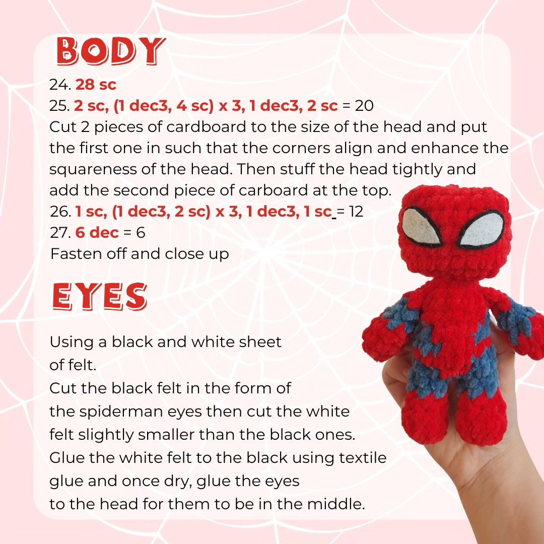 free no sew hulk & spiderman pattern set