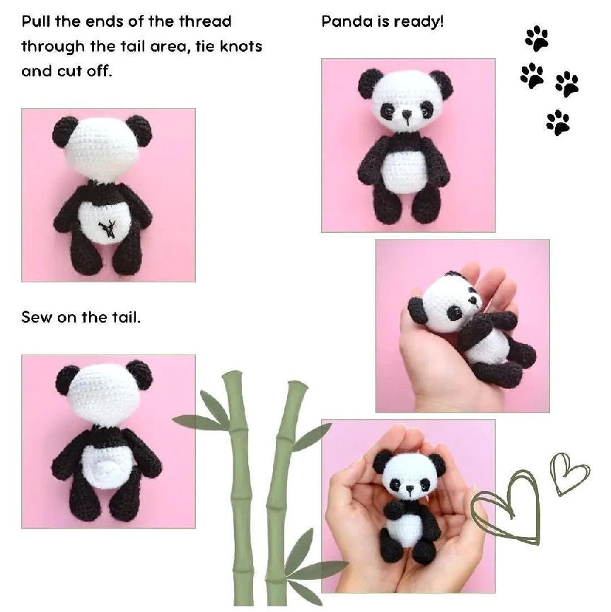 Free Pattern: Cute Panda