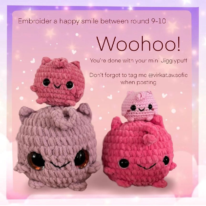 Free Pattern Jigglypuff Another free pokemon amigurumi pattern,