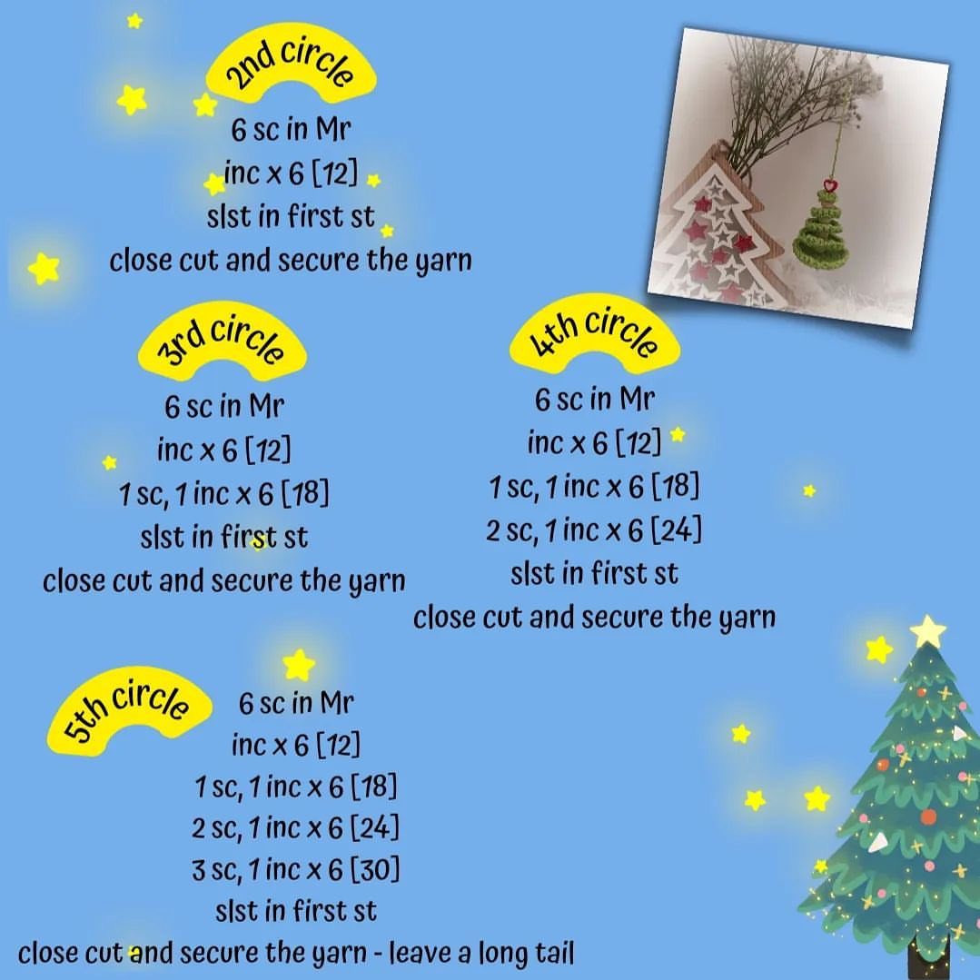 free pattern little christmas tree