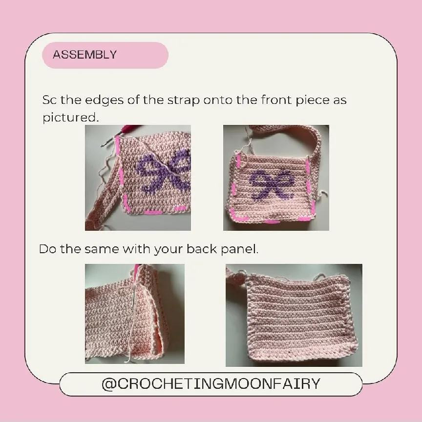 Free Pattern Lola Bow Bag Another simple yet functional crochet project here.