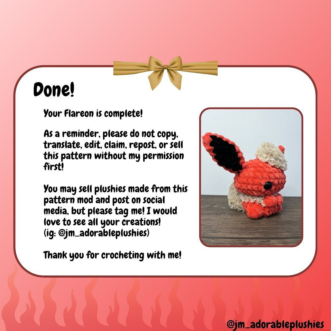 free pattern mod flareon