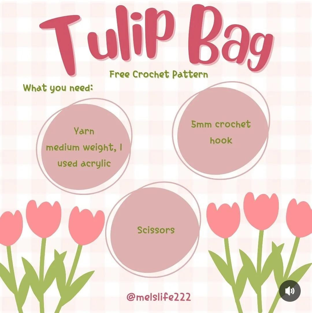 Free Pattern Tulip Bag