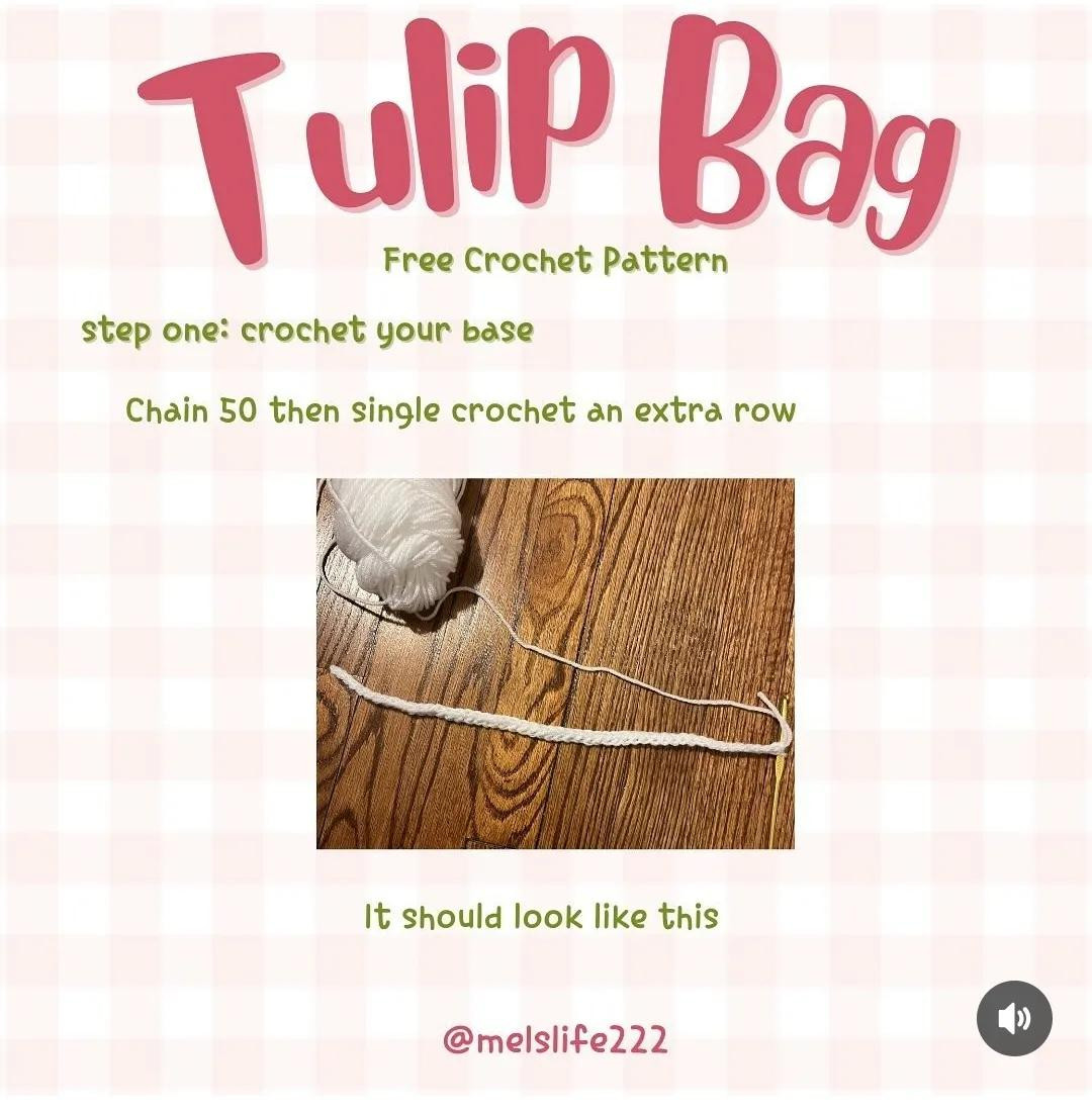 Free Pattern Tulip Bag