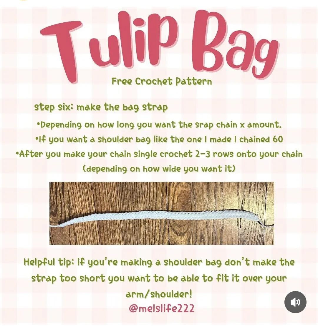 Free Pattern Tulip Bag