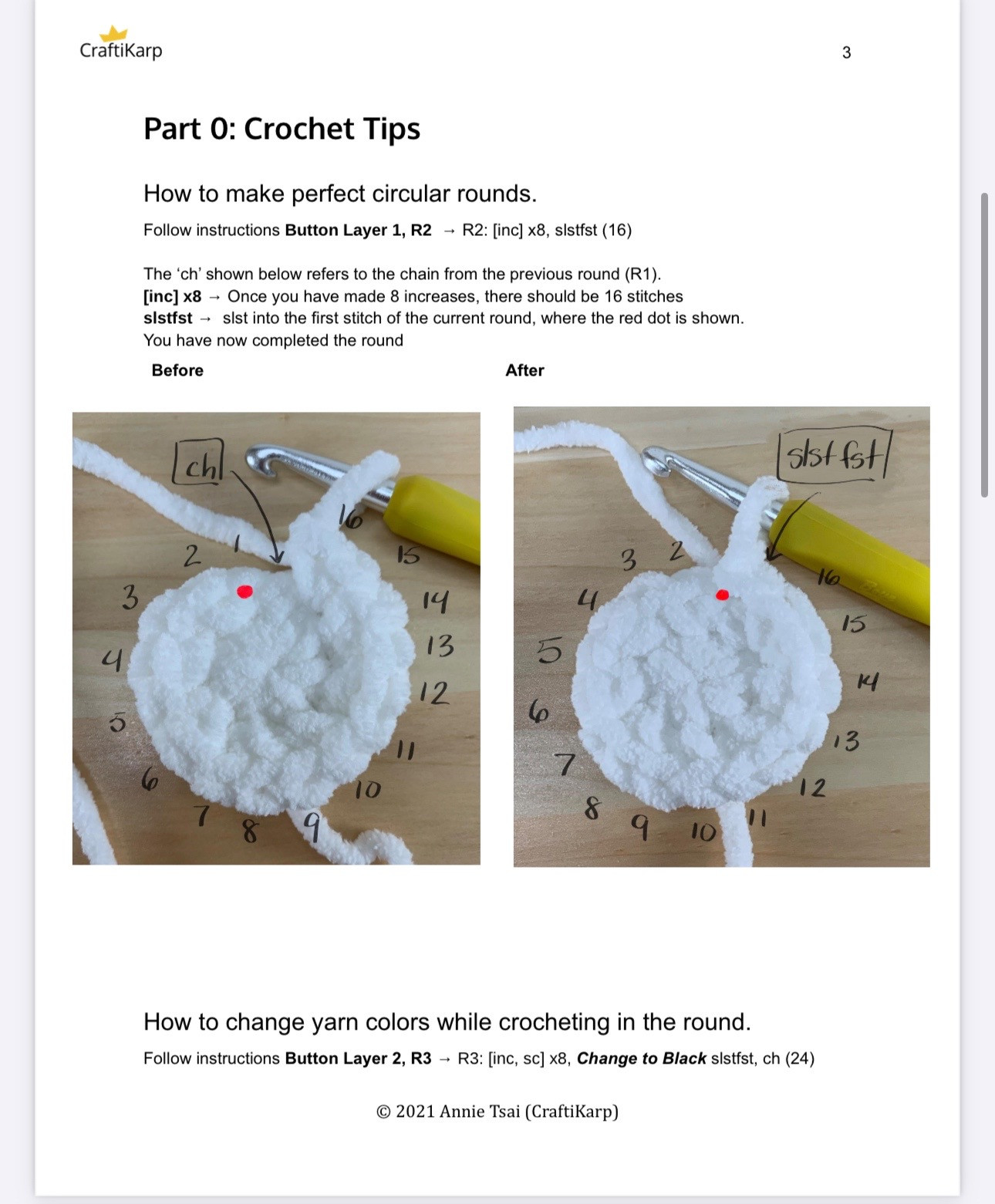 Free pokeball crochet pattern