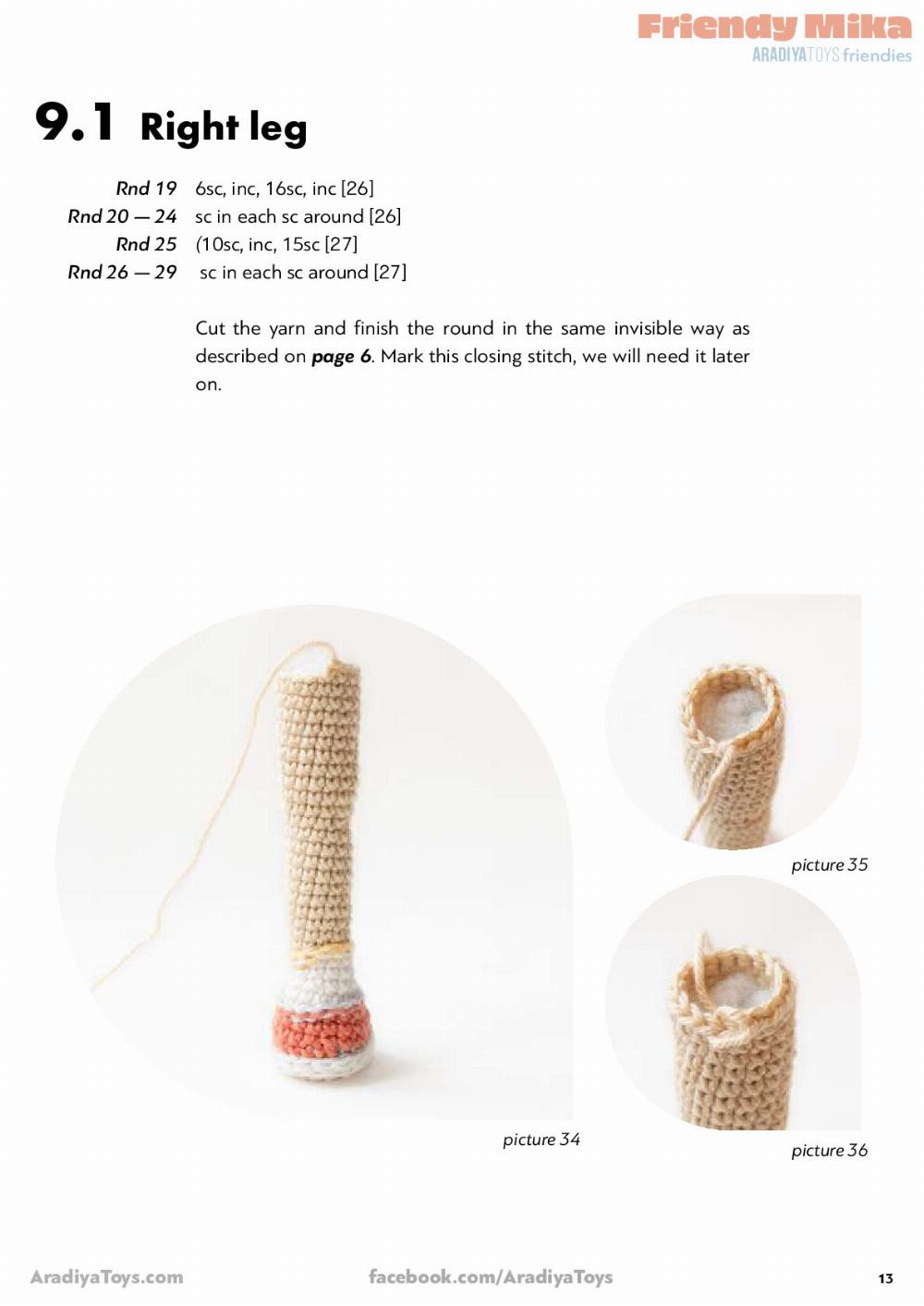 Friendy Mika AradiyaToys friendies Friendy Mika AradiyaToys friendies Crochet pattern doll