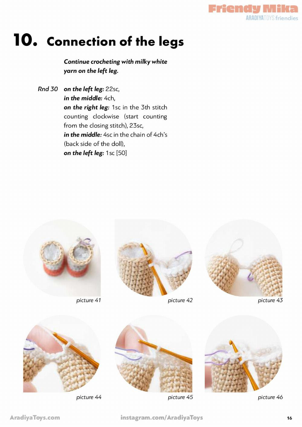 Friendy Mika AradiyaToys friendies Friendy Mika AradiyaToys friendies Crochet pattern doll