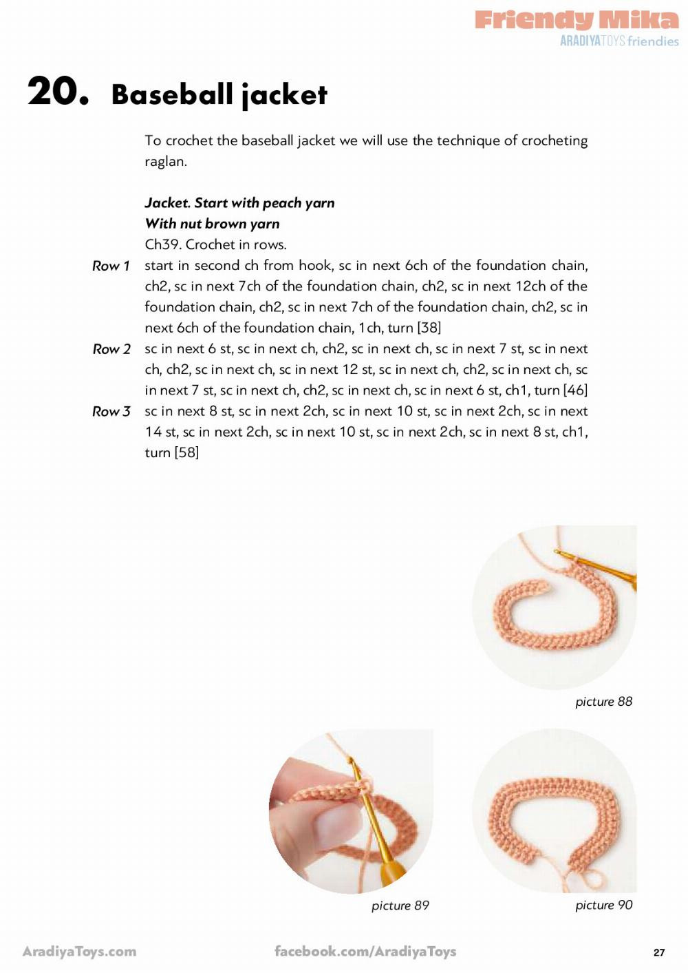 Friendy Mika AradiyaToys friendies Friendy Mika AradiyaToys friendies Crochet pattern doll