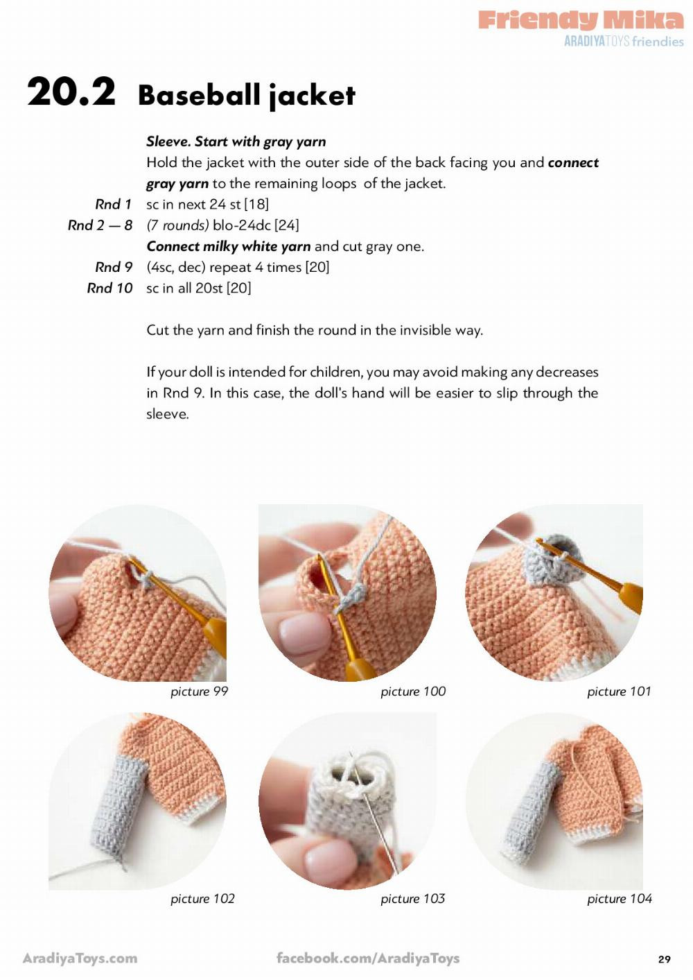 Friendy Mika AradiyaToys friendies Friendy Mika AradiyaToys friendies Crochet pattern doll