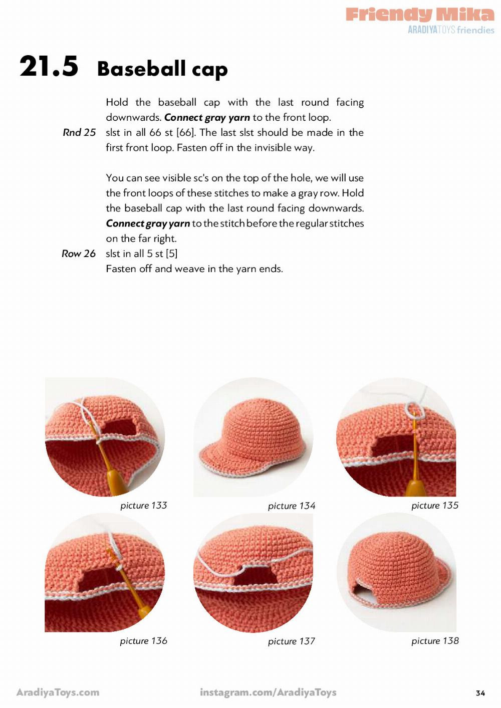 Friendy Mika AradiyaToys friendies Friendy Mika AradiyaToys friendies Crochet pattern doll