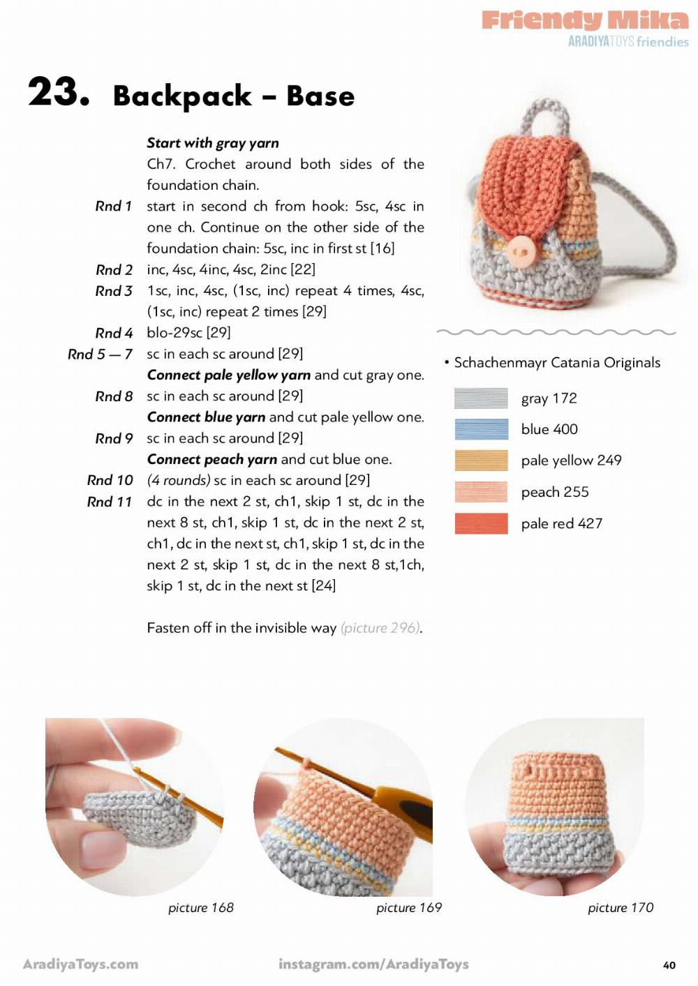 Friendy Mika AradiyaToys friendies Friendy Mika AradiyaToys friendies Crochet pattern doll