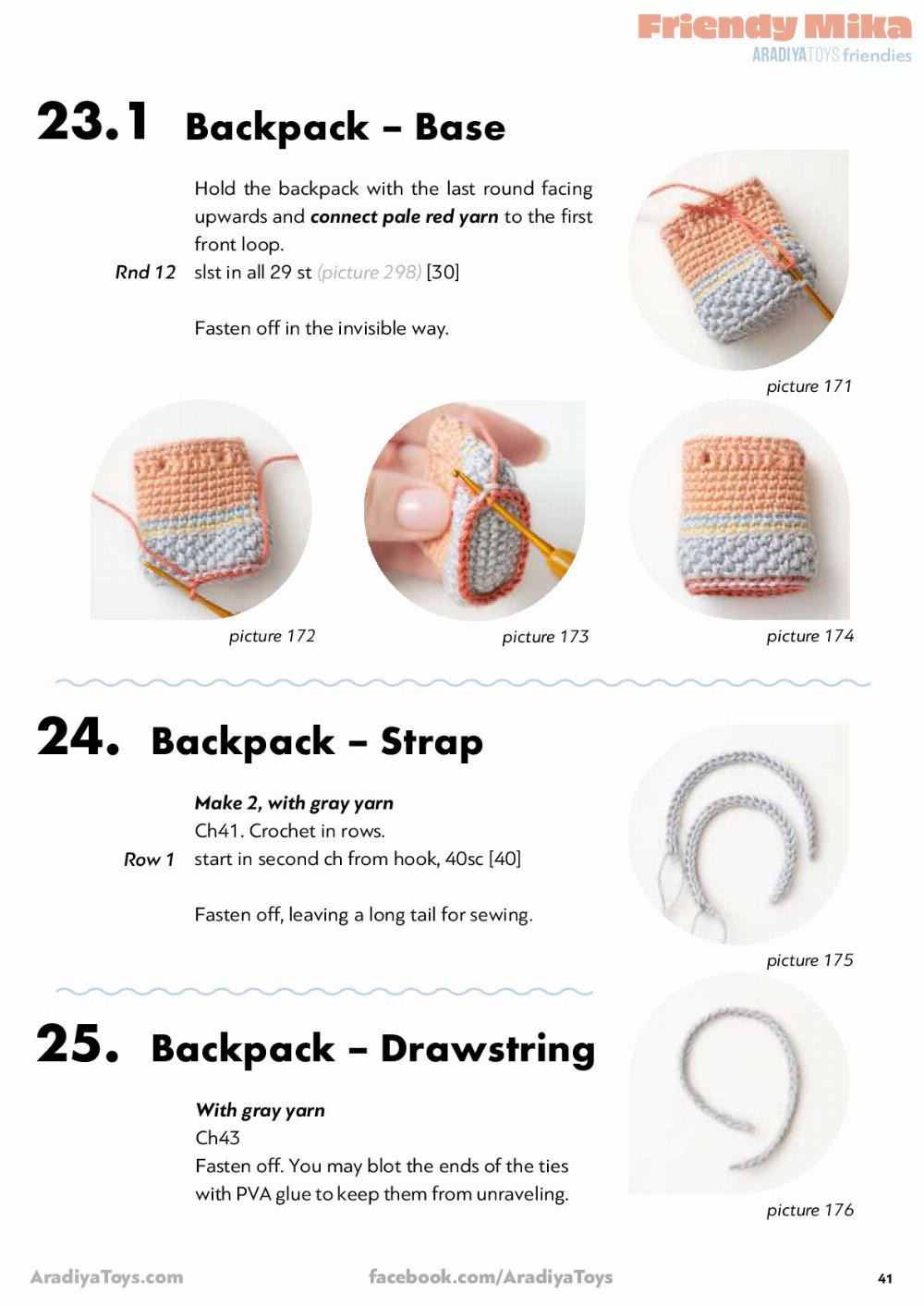 Friendy Mika AradiyaToys friendies Friendy Mika AradiyaToys friendies Crochet pattern doll