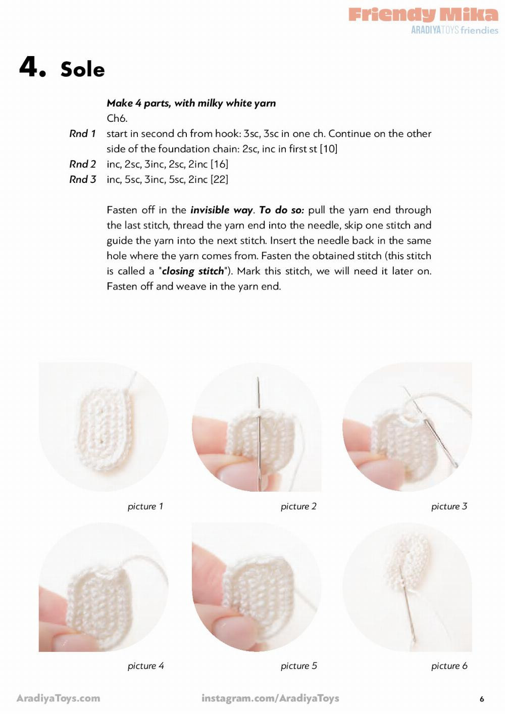 Friendy Mika AradiyaToys friendies Friendy Mika AradiyaToys friendies Crochet pattern doll