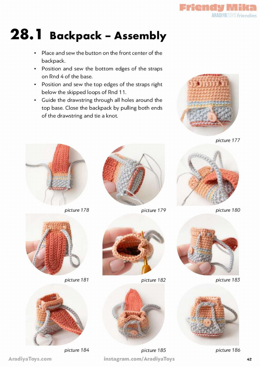 Friendy Mika AradiyaToys friendies Friendy Mika AradiyaToys friendies Crochet pattern doll